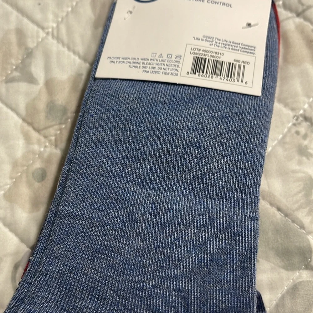 New men’s Life is Good low cut socks 6pk - Picture 5 of 6